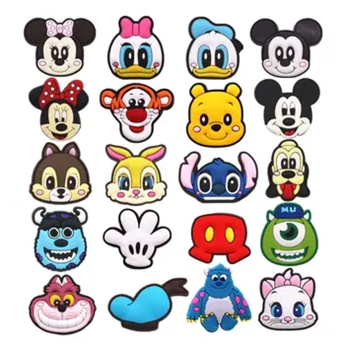 1kom Crtani Mickey Mouse PVC Cipele Privjesci Traperice Cipele Kopca Dekoracija Smijesno Monsters Inc Sandale Dodaci Pokloni za djecu