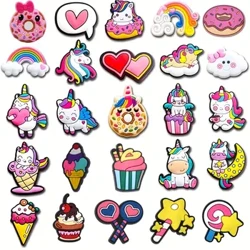 25pcs Unicron Shoe Charms for Clogs Bubble Slides Sandals PVC Soe teuteuga mea fa'aoga