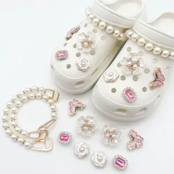2024 Nuovi Pendenti e Ciondoli per scarpe per FAI DA TE 3D Stereoscopico Fibbia della scarpa Decorazione Fiore per Accessori di Fascino del pattino Carino Regalo Del Partito Della Ragazza