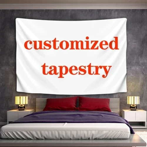 Tapestri Addasedig Boho Mandala Tapestrïau Wal Dewiniaeth Tapestri Argraffu Eich Llun Hippie Wall Crog Blanced Tapestri