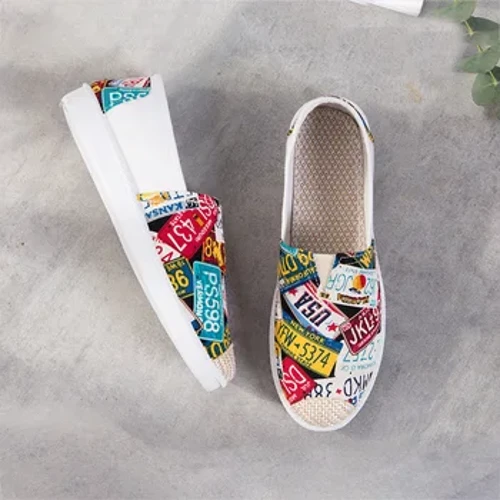 2022 Esgidiau NewCloth Arddull Pysgotwr Diog Gwaelod Fflat Sengl Merched Arddull Pysgotwr Diog Corea Gwyn Achlysurol Chaussure Femme Zapatillas Mujer