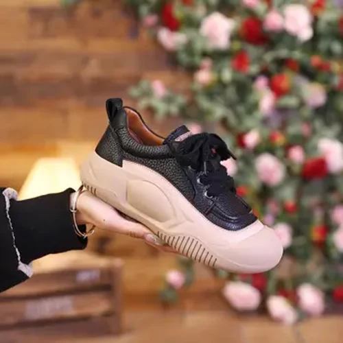 Chaussures rétro décontractées à tête ronde et plate pour femmes, chaussures simples confortables à semelle souple, nouvelle collection printemps et automne 2024