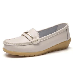 2023 Fou Pa'u Pa'u Pa'u Fou Fa'ase'e Fa'afafine I luga o Fa'ata'ita'i Fa'ato'aga Moccasins Fa'atama'i Loafers Spring Autumn Se'evae Tina Lapo'a 35-44