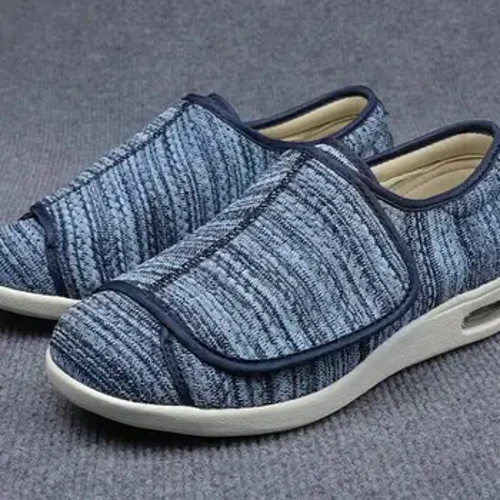 Luxus männlech Damen Schong Summer Mesh Verbreedung Walking Casual Schong Komfort Atmung Mamm Schong Mark Weiblech Flaach Schong