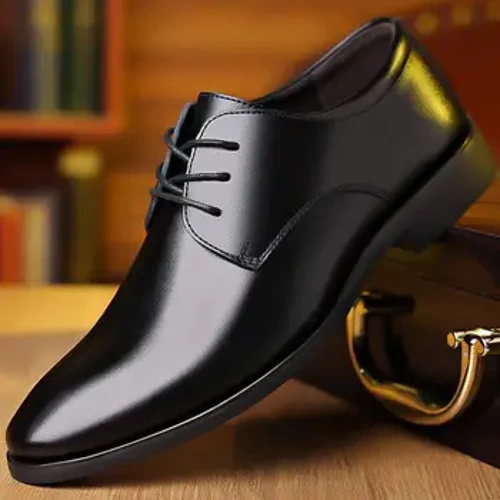 Nahka kengät miehille muodollinen mekko häät asunnot Rento brittiläinen tyyli Oxfords Office Work Tennarit hengittävät