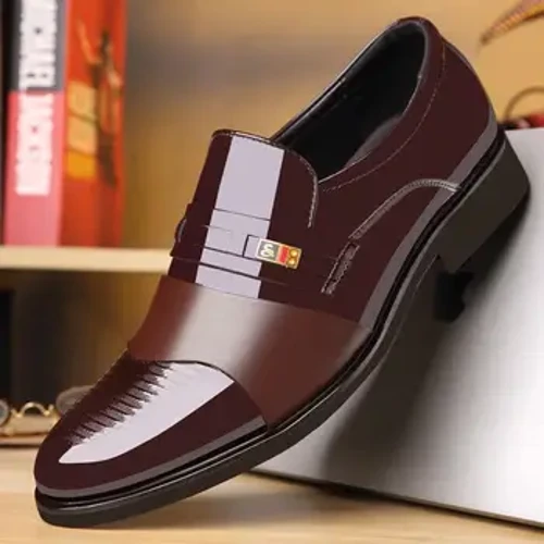 Imfashini Yebhizinisi Igqoka Abesilisa Izicathulo Isiliphu Esisemthethweni Esigqokeni Sezingubo Mens Izicathulo ze-Oxfords Izicathulo Izicathulo Zesikhumba Ezisezingeni Eliphezulu Zamadoda Amaloki