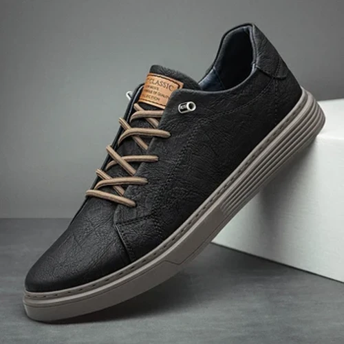 I-Italian Genuine Isikhumba Izicathulo Ezivamile I-Lace Yamadoda Up Oxford Shoes Outdoor Jogging Shoes Office Ingubo Yamadoda Izicathulo Izicathulo Usayizi Omkhulu 36-47