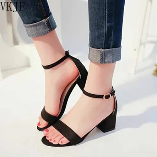 Sıcak 2022 Yaz Kadın Ayakkabı Pompaları Elbise Ayakkabı Yüksek Topuklu Tekne Ayakkabı Düğün Ayakkabı Tenis Feminino Peep Toe Ile Rahat Sandalet