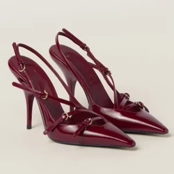 Noi de primăvară și vară pentru femei cu toc înalt Sandale stiletto cu toc înalt Tocuri înalte versatile