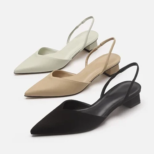 Fraen Sandalen 2022 Summer Spëtzt Zeh Héich Heels Damen Moud Banquet Kleed Hochzäits Party Pompelen Designer Fraen Schong