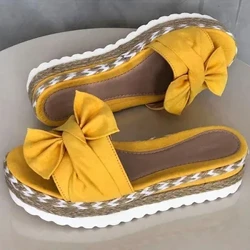 Izimbadada Abesifazane Izithende Izimbadada With Wedges Izicathulo Kwabesifazane Platform Izimbadada Summer Slippers Sandalias Mujer Elegant Summer Shoes
