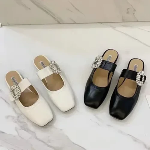 Se'evae tama'ita'i fa'atama'i fa'ase'e fa'ase'e Ufiufi tamatamai vae Jelly Flip Flops PU miula mo tama'ita'i 2024 Fou Tauleleia Iila Flat Roma Basic