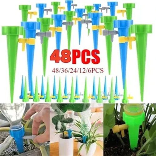 Kit di irrigazione automatica Annaffiatori Irrigazione a goccia Dispositivo di irrigazione per piante da interno Giardinaggio Fiori e piante Gadget per irrigazione automatica