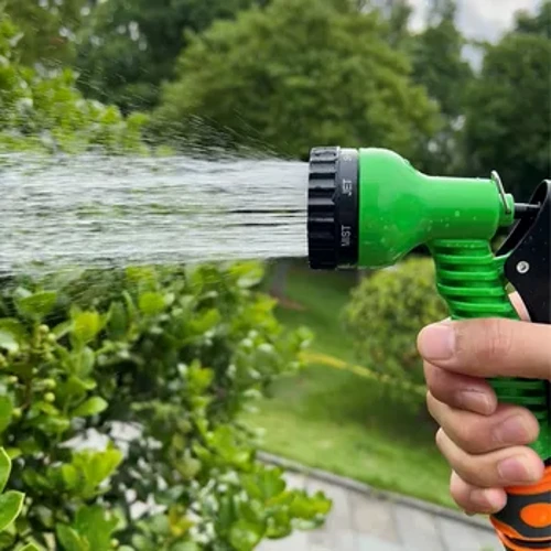 7 Gaya Tekanan Tinggi Pistol Air Cuci Mobil Taman Adjustable Nozzle Selang Penyiraman Gun Rumput Selang Multifungsi Irigasi Sprayer