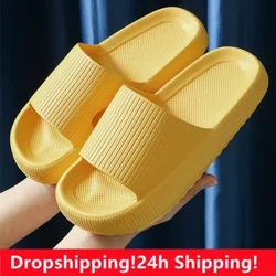 ʻO nā kāmaʻa maʻemaʻe o ka lumi ʻauʻau o ka hale wahine nā kāmaʻa ʻeleʻele Eva i loko o nā kāmaʻa non-slip Flip Flop nā kāmaʻa kāne.