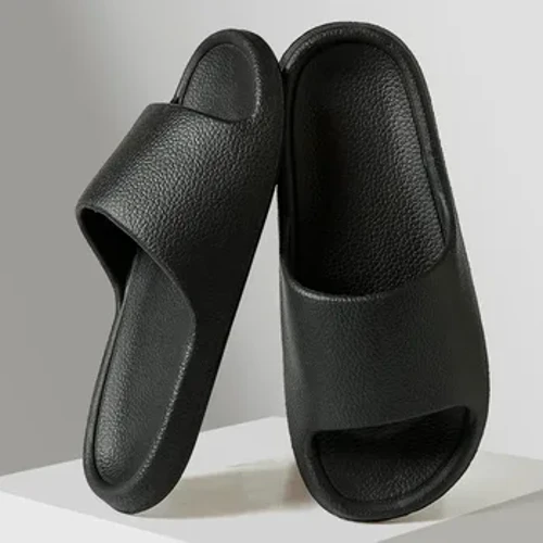 Izimbadada ze-EVA Amadoda Flip flops indoda Iziliphu Umbala Oqinile Olula Ongasheleli I-Soft Sole Comfortable Comfortable Shower Slippers Outdoorf Couple Shoes