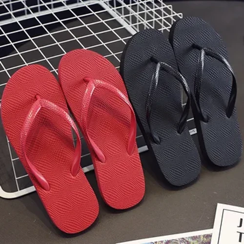 Màu Trơn Chống Trơn Trượt Giải Trí Cặp Đôi Dép Nữ Đi Biển Mùa Hè Dép Ngoài Trời Nữ Dép Thoáng Khí Đi Biển Cho Nữ