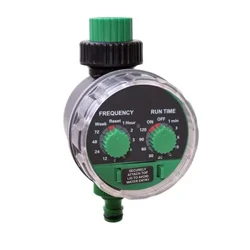 Garden Ball Valve Awtomatikong Electronic Watering Timer Home Garden Irrigation Timer 0 Water Pressure Working Controller System