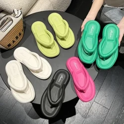 Nya Eva sommarslip-on flip-flops dam utomhus strand vid havet plattbottna flip-flops sandal tofflor dam