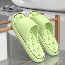 Sliperi Sychu Cyflym Ymdrochi Haf Newydd Ar Gyfer Dynion Merched Ystafell Ymolchi Meddal Non-Slip Sliperi Hollow Out Sandalau Cartref Flip Flops