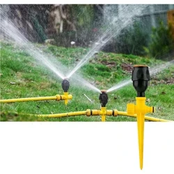 Buse d'arrosage automatique rotative à 360 °, outil d'arrosage de pelouse multifonctionnel pour verdir la pelouse