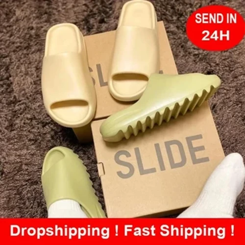 2024 Sommer Cool Kvinder Mænd Hjemmesko Bløde Sandaler Kvinder Strand Casual Sko Lette EVA Slides Mærke Mænd Flip-flops Mænds sandaler