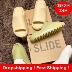 2024 Sommer Cool Kvinner Herre Tøfler Myke Sandaler Kvinner Strand Fritidssko Lette EVA Slides Merke Herre Flip-flops Herresandaler