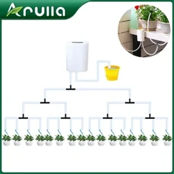 2/4/8/12/16 Testa Pompa di Irrigazione Automatica Controller Fiore Pianta Auto-Irrigazione Giardino Temporizzazione Kit di Irrigazione a goccia Attrezzo da Giardinaggio