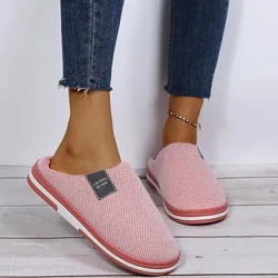 Ikhaya I-Fuzzy Slipper Abesifazane Uboya Basebusika Iconton Efudumele Ayina Slip Grip Ngasendlini Evilaphayo Esithambile Esishisayo Esishisayo Esiphansi Isihlangu Isicathulo Esiyisicaba Amadoda