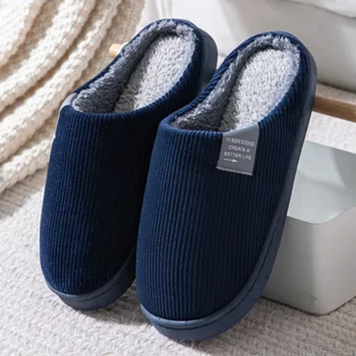 Slippers za Manyoya ya Majira ya baridi ya Wanandoa Wanandoa Nyumba ya Viatu Laini Visivyoteleza Wanawake Hufariji Kisigino Cha Nyumbani Chumba cha kulala cha Ndani Zapatillas Casa Mujer