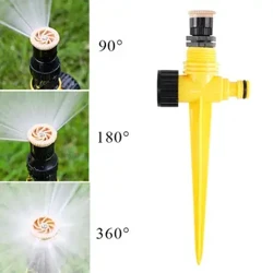 I-Garden Sprinkler 360° Rotation Irrigation System yokunisela okuzenzakalelayo