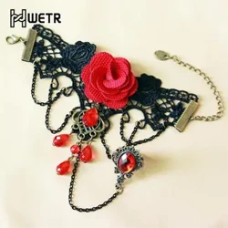 Totigilima Steampunk Vaitau Lace Iefu lima Fa'atama'ita'i tapulima lima fa'aoga Teine Taulima Vaitau La'au Mea teuteu mea fa'aoga