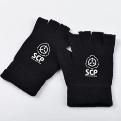 SCP kumu i ulana ʻia i ka hulu hipa Half Finger mīkina lima nā keiki makua nā haumāna i ka hāʻule a me ka hoʻoilo i ka hoʻoilo ʻana i nā mīkina lima mehana Cosplay props