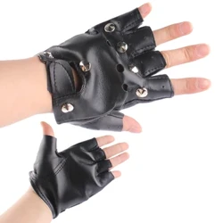 1 Punk Găng Tay Cosplay Bộ Phim Anime Thoáng Mát Pu Đinh Tán Handwear Ngón Thời Trang Halloween Trang Phục Dự Tiệc Phụ Kiện