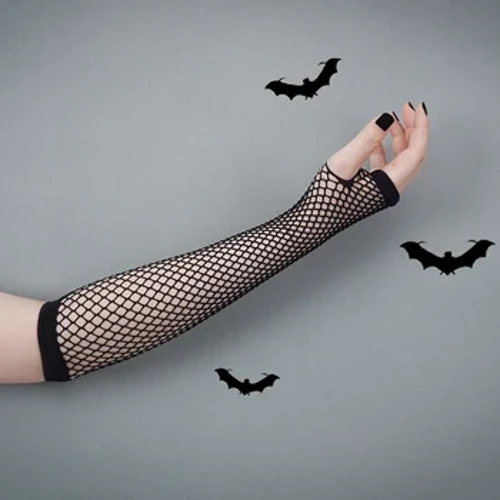 Mănuși Anime Cosplay Darkly Ninja Mitten Oversleeve Bărbați Femei Fashion Bloc de soare Menține cald Manșeta Lolita Încălzitoare de brațe fără degete
