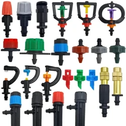 OASIS Rumah Kaca Penyiraman Sprinkler Dripper Irigasi Tetes Taman Adjustable Mist Emitters Stake Micro Spray Rotating Nozzle