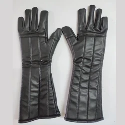 Halloween-asusteet Cosplay-juhlahanskat Keinonahkaiset käsivaatteet Roolipelit Musta Gauntlet