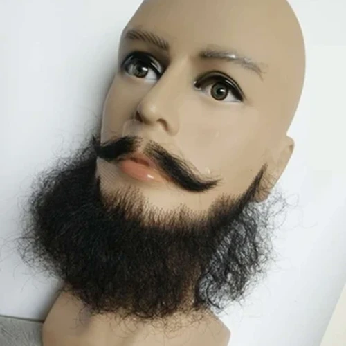 Fou Cosplay Beard Custom Faia Mo Tifaga Taaloga Kerisimasi