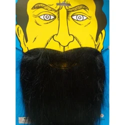 Halloween, negru, alb, barbă falsă, amuzantă, mustăți false, costum, mustăți, accesorii de deghizare pentru păr, cu frânghie elastică reglabilă