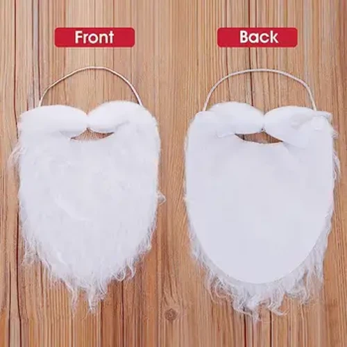 Féasóg Bréige Beards Bréagach Éadaí Accessories Props Flannel Beard Mustache Gruaige Aghaidhe le haghaidh Feidhmíochta Céim Saoire Oíche Shamhna