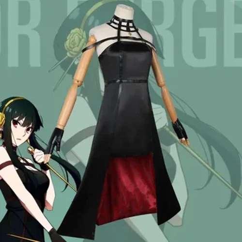 Het 2024 spion x familj Yor Forger kläder disfraz Halloween kostym rollspel kvinnlig cosplay jul män kvinnor peruk anime