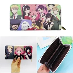 Anime Gián Điệp X Họ Yor Forger PU Ví Cosplay Di Động Ví Hoạt Hình Túi Dây Kéo Chống Đỡ Kawaii Quà Tặng
