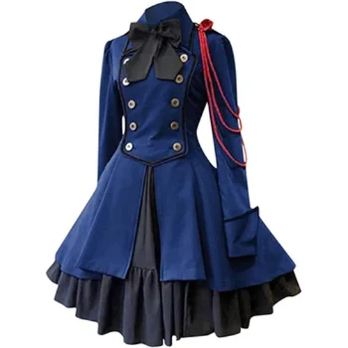 New 5 Color Priest   Halloween Costumes for Women Halloween Priest and Godfather Cos Costume Medieval，   spy x family