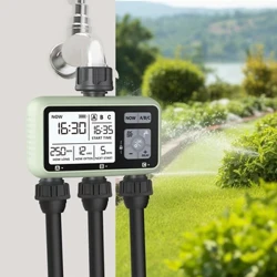 Eshico New Design 3-Zone Water Timer Tuto'atasi Fua Fuafuaga Fa'ato'aga Mutia Atamai Fa'asūsū Fa'asu'u Ma'a Fa'aosoina
