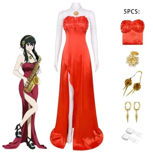 Anime SPY × TEULU Cosplay Yor Briar Gwisg Merched