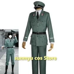 SPYxFAMILY Yuri Briar Cosplay mozorroa Uniforme militar berdea Yuri Briar Cosplay SPY FAMILY