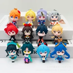 Animation Key Chain Cartoon Genshin Impact Free Shipping Creative Gift Action Figure Ta'aloga Peripheral Car Noini Ki DIY Mea teuteu.