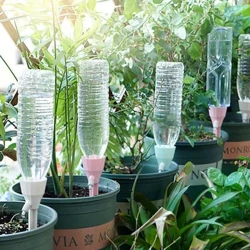 3Pcs Adjustable Drip Irrigation System Awtomatikong Self Watering Spike para sa mga Halaman Indoor Outdoor Potted Plants Irrigation System
