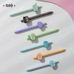 MiHoYo Chính Thức Trò Chơi Genshin Tác Động Chất Nhờn Bút Gel Cosplay Phụ Kiện Anime Sinh Viên Tự Làm Đồ Dùng Giáng Sinh Mới Quà Tặng Sinh Nhật