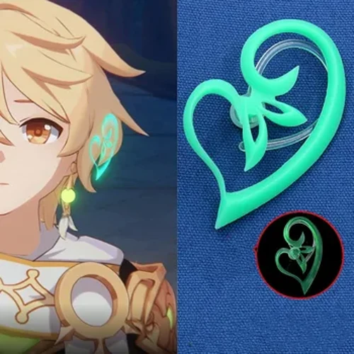Miha Tur Genshin Darbe Kulaklık İletişim Aracı Cosplay Sumeru Void Terminali Aydınlık Akasha kulak klipleri Sahne Kulak Tıkacı Eardrop